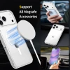 Suitable for Apple 17Promax phone case, magnetic attraction iphone15 plus shockproof 16e full package 14pm transparent case details Picture